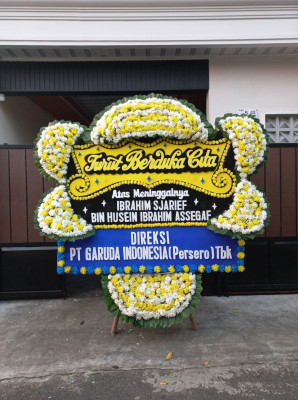 Papan Bunga Duka di Masbagik